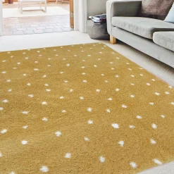 Snug Spotty Rug - Ochre - 160x230cm -Optimal Furniture Store 14016026 1715006090335515