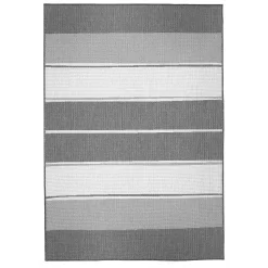 Duo Weave Indoor/Outdoor Rug - Stripe Charcoal - 160x230cm 10 Duo Weave Indoor/Outdoor Rug - Stripe Charcoal - 160x230cm -Optimal Furniture Store 14016663 8915003718690255