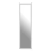 Over Door Hanging Mirror - White - 33.5x124cm -Optimal Furniture Store 14820923 2095058438817131