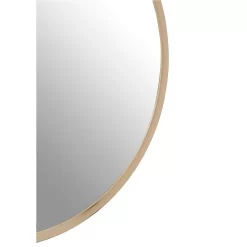 Round Metal Wall Mirror - Gold - 60cm -Optimal Furniture Store 14820939 1405058438100227
