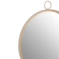Round Metal Wall Mirror - Gold - 60cm -Optimal Furniture Store 14820939 1725058438062454