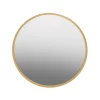 Saska Round Wall Mirror - Gold - 80cm -Optimal Furniture Store 14820943 1415058974818641