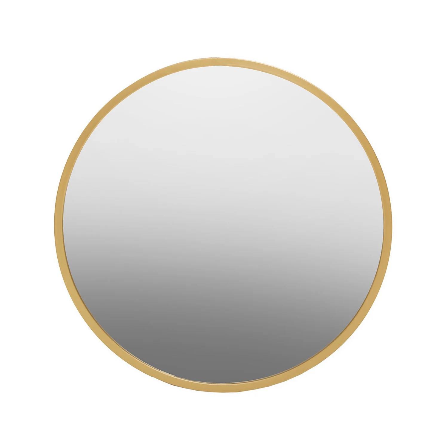 Saska Round Wall Mirror - Gold - 80cm 3 Saska Round Wall Mirror - Gold - 80cm