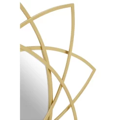 Farran Metal Wall Mirror - Champagne Gold - 91.5cm -Optimal Furniture Store 14820944 6155058438665079
