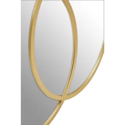 Farran Metal Wall Mirror - Champagne Gold - 90x60cm -Optimal Furniture Store 14820946 1145058438512730