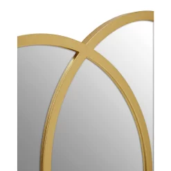 Farran Metal Wall Mirror - Champagne Gold - 90x60cm -Optimal Furniture Store 14820946 1795058438553713