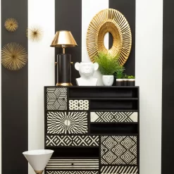 Mirano Set Of 3 Gold Starburst Wall Art -Optimal Furniture Store 14820996 1025057939965731