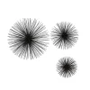 Mirano Set Of 3 Black Starburst Wall Art -Optimal Furniture Store 14821000 4465057937364755