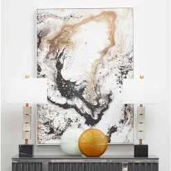 Astratto Classic Abstract Wall Art - Natural - 103x143cm -Optimal Furniture Store 14821015 9785057938411731