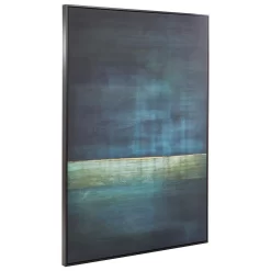 Astratto Canvas Wall Art - Teal - 102.6x142.6cm -Optimal Furniture Store 14821018 1925057935734555