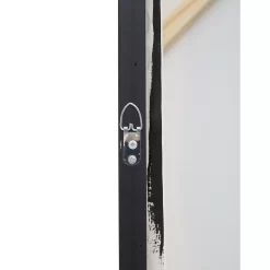 Astratto Canvas Wall Art - Black, White & Gold - 102.6x102.6cm -Optimal Furniture Store 14821024 1415057939538978