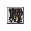 Astratto Canvas Wall Art - Black, White & Gold - 102.6x102.6cm 2 Astratto Canvas Wall Art - Black, White & Gold - 102.6x102.6cm -Optimal Furniture Store 14821024 1965057939277012